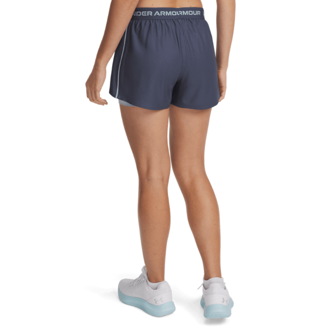 Short para Dama UA Tech Play Up 2in1