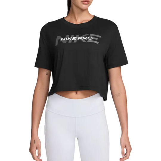 Franela Manga Corta para Dama Dri-Fit Pro Crop Top