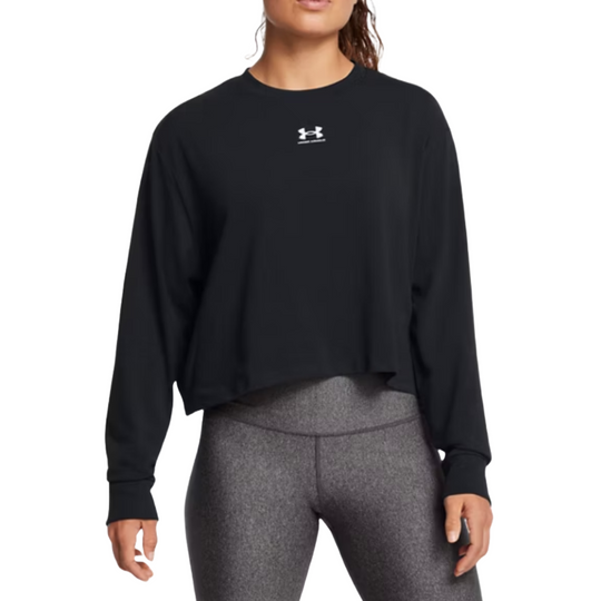 Franela Manga Larga para Dama UA Rival Boxy