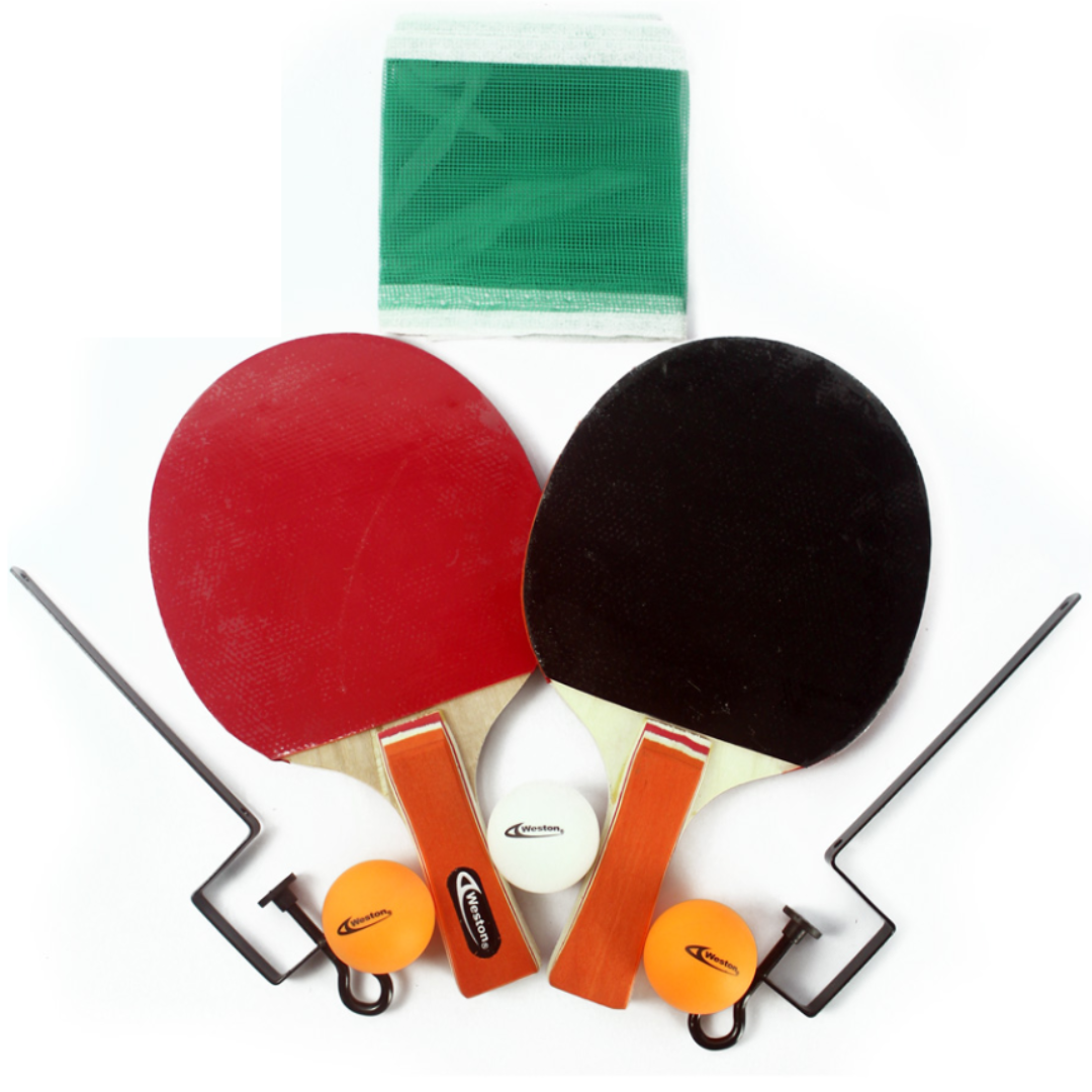 Set de 2 Raquetas + 3 pelotas de Ping Pong y Net