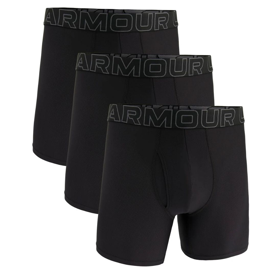 Bóxer Deportivo para Caballero UA Performance Tech Mesh 6" (3 Unidades)