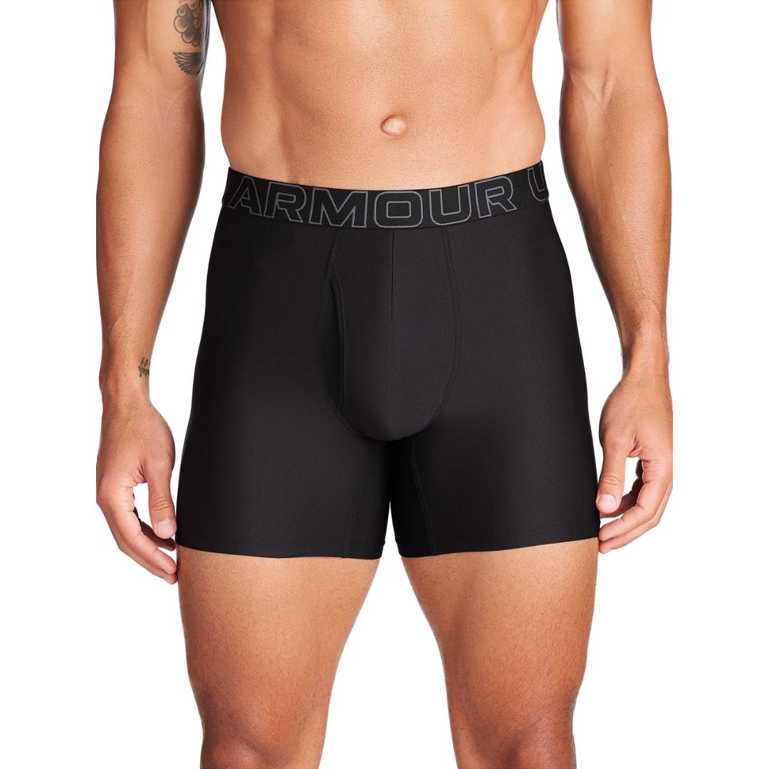 Bóxer Deportivo para Caballero UA Performance Tech Mesh 6" (3 Unidades)