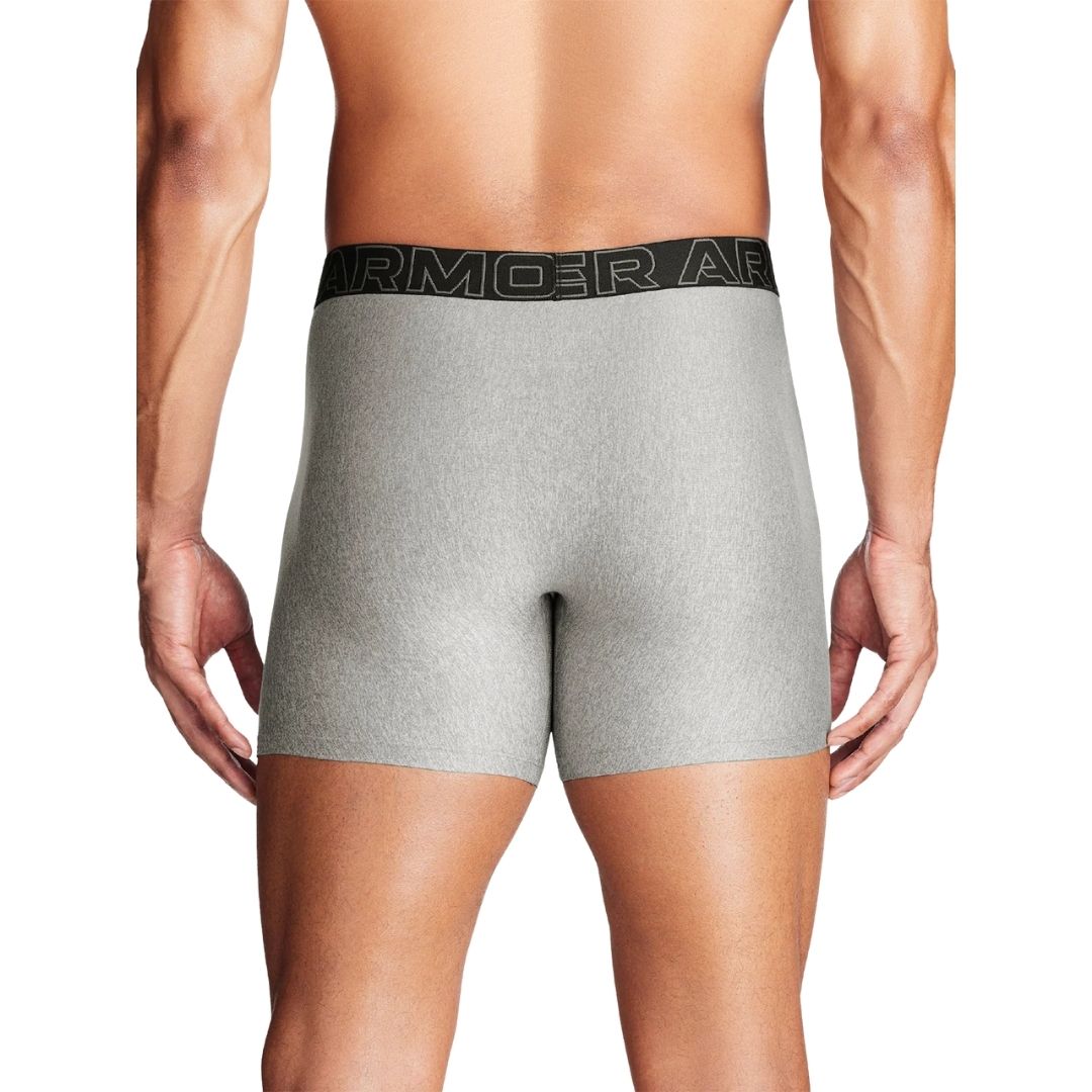 Bóxer Deportivo para Caballero UA Performance Tech Solid 6" (3 Unidades)
