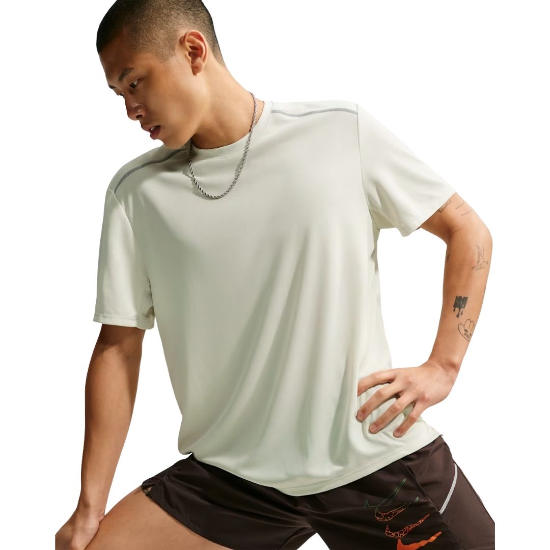 Franela Manga Corta para Caballero Dri Fit Miler SS