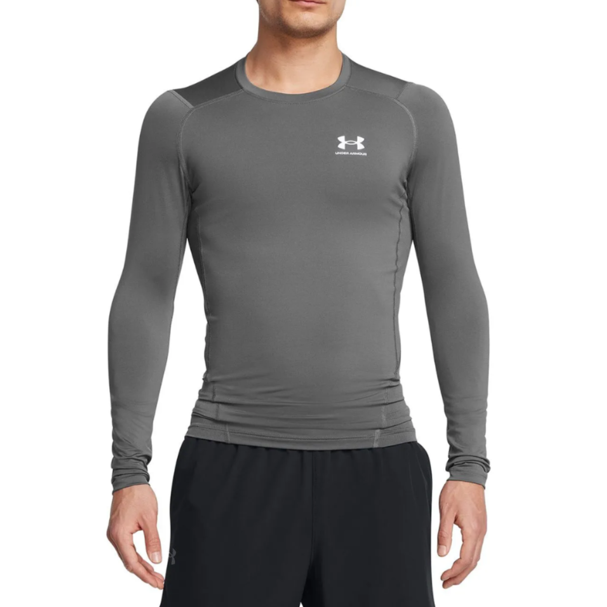 Franela Manga Larga para Caballero HeatGear Compression