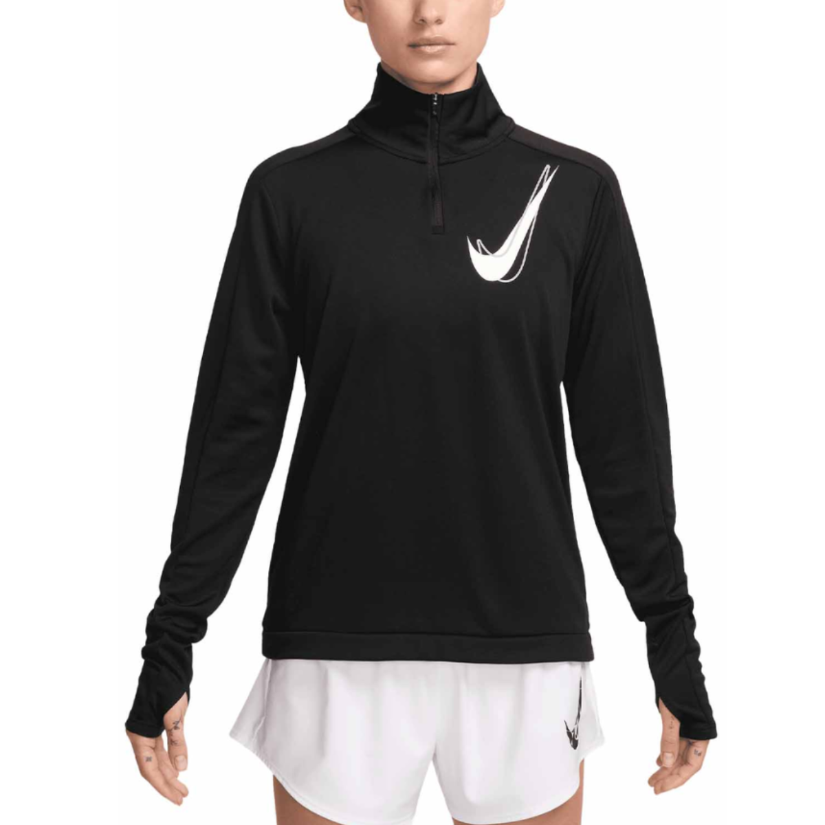 Franela Manga Larga para Dama Nike Swoosh