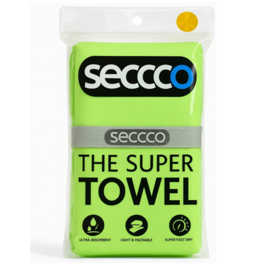 Toalla Secante Superabsorbente - Verde Fluorescente