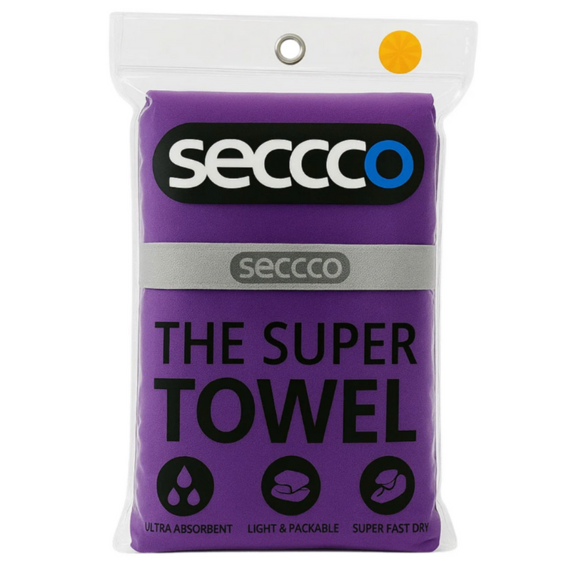 Toalla Secante Superabsorbente - Morado