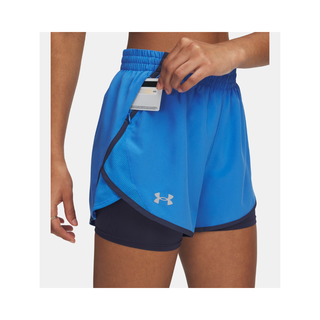 Short para Dama Fly By 2 en 1 4.5"