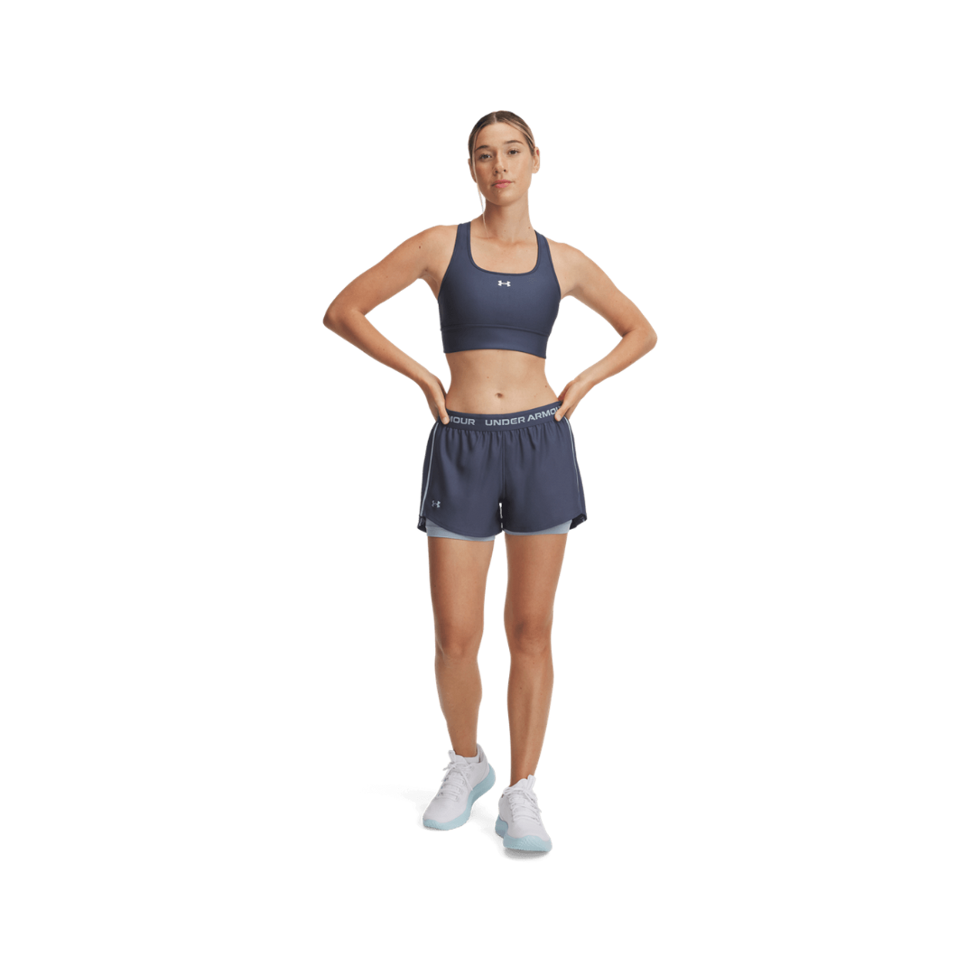 Short para Dama UA Tech Play Up 2in1