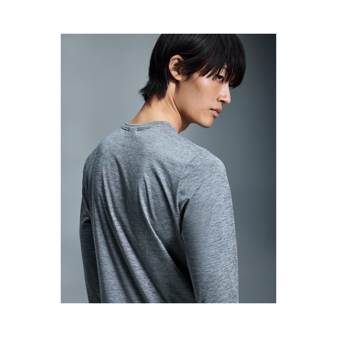 Franela Manga Larga para Caballero Core Long-T