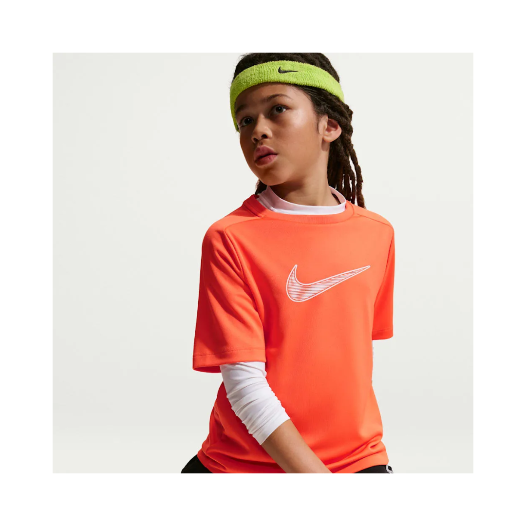 Franela Manga Corta para Niño Nike Multi
