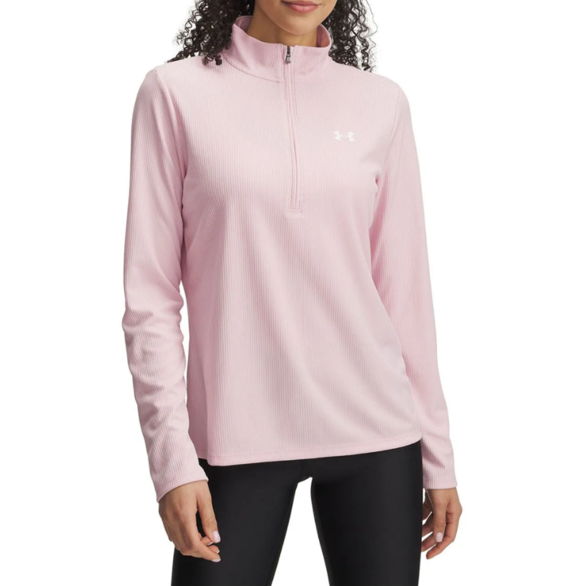 Franela Manga Larga para Dama UA Tech Rib ½