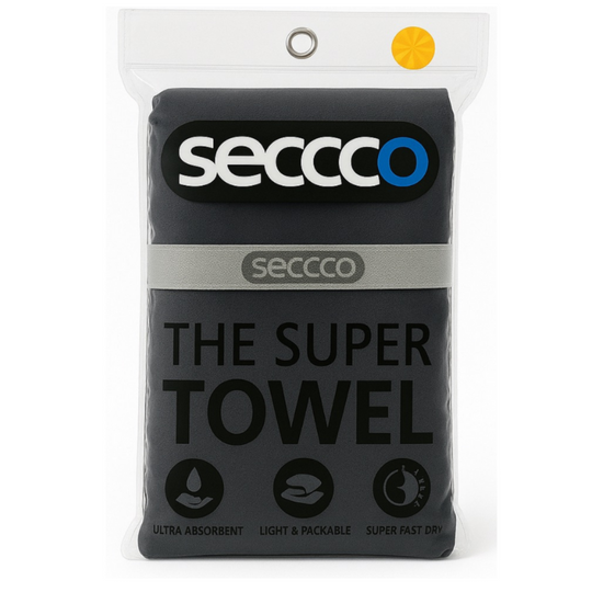 Toalla Secante Superabsorbente - Gris Oscuro