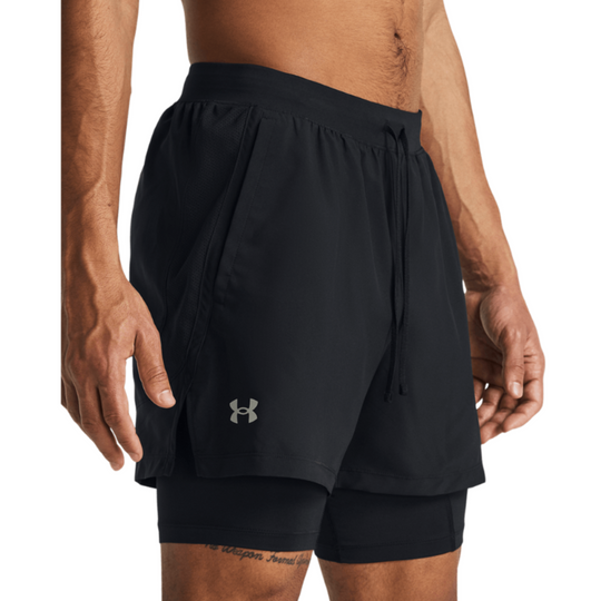 Short para Caballero UA Launch 2 en 1  5"