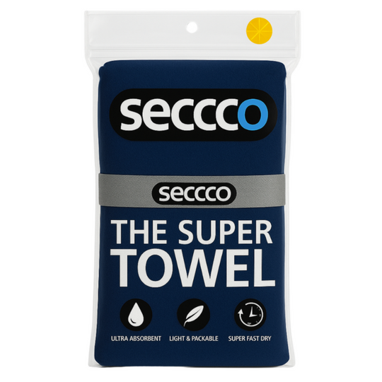Toalla Secante Superabsorbente - Azul Marino