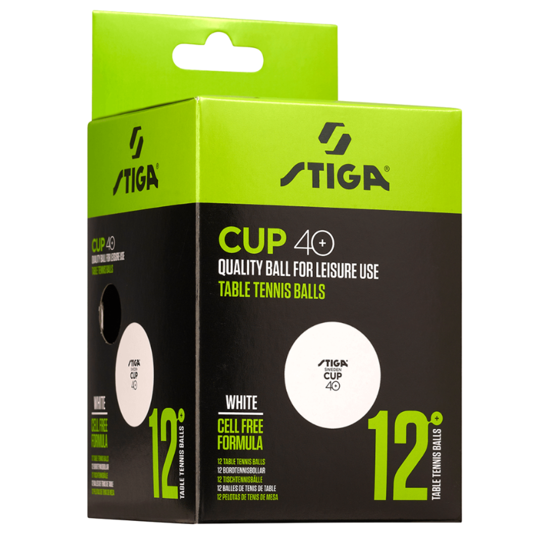 Set de 12 Pelotas de Ping Pong Cup