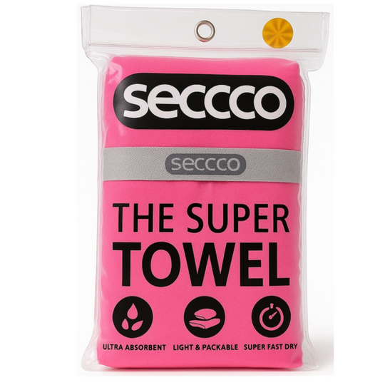 Toalla Secante Superabsorbente - Rosado