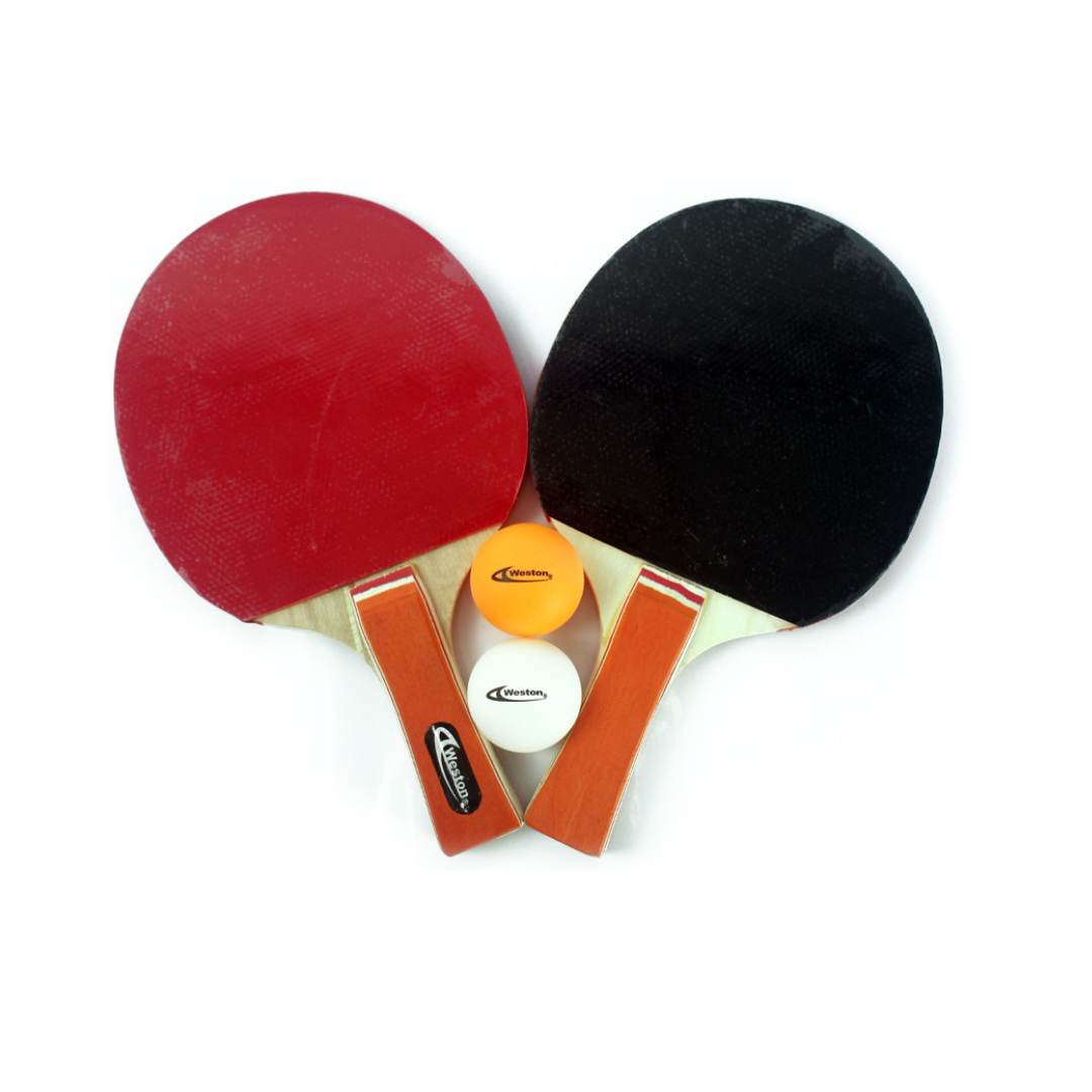 Set de 1 Raqueta + 2 pelotas de Ping Pong