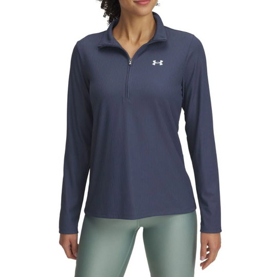 Franela Manga Larga para Dama UA Tech Rib ½