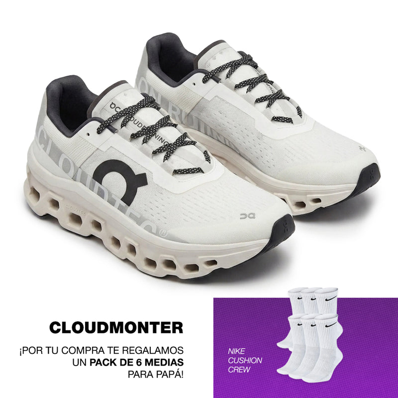 Premium Comfort Cloudmonster + 🎁 Nike Cushion Crew