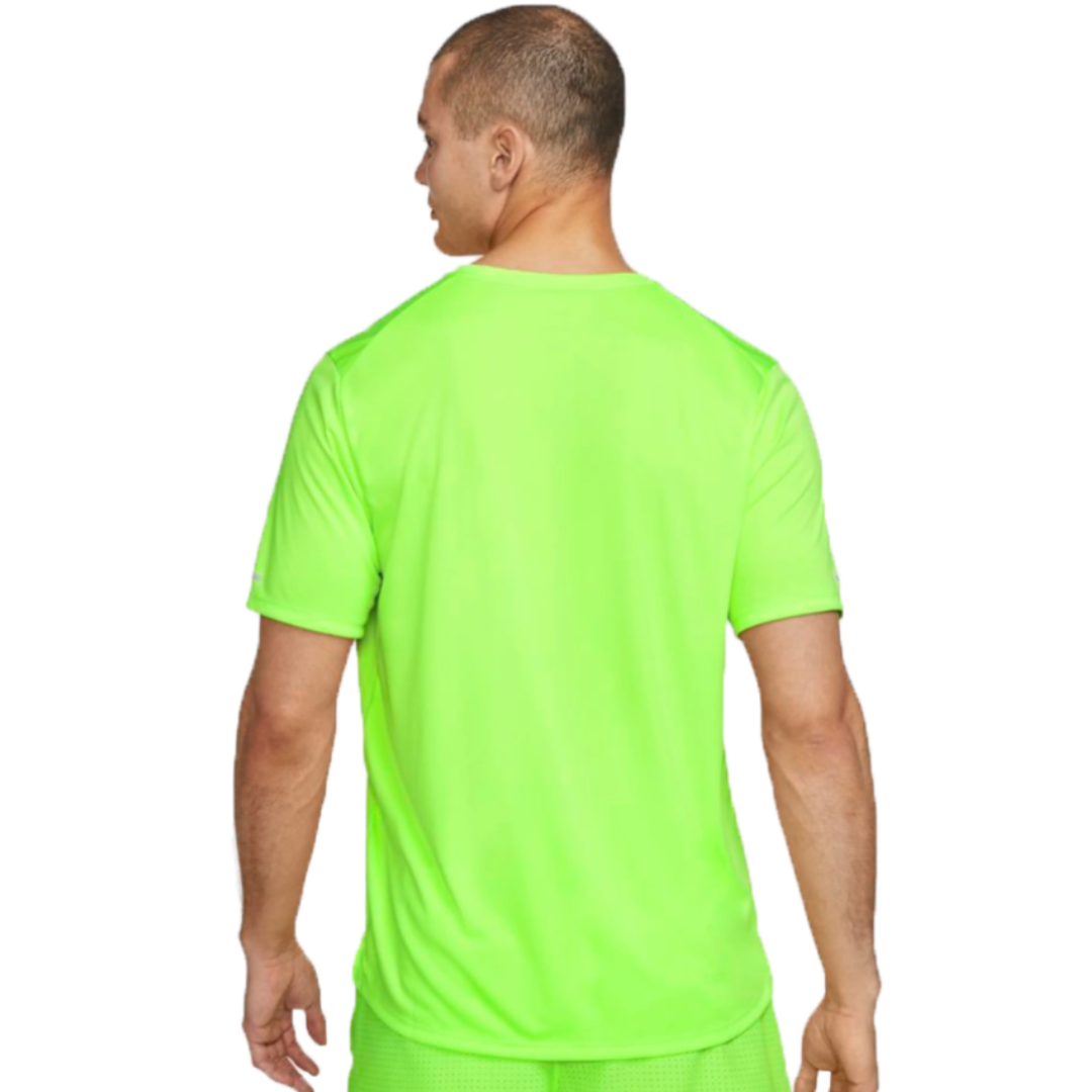 Body de manga corta en verde flúor Nike de color Verde