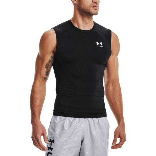 Franela Sin Mangas para Caballero HeatGear